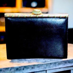 60's Mondaine Leather Clutch Handbag